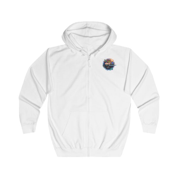 Sportsplanet.vip Globe Logo Zip Hoodie