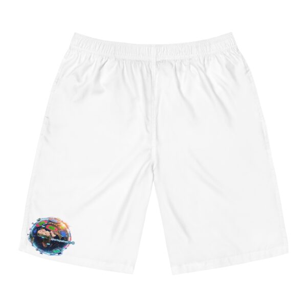 Sportsplanet.vip Globe Logo Men's Board Shorts
